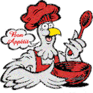 Bon appétit poule